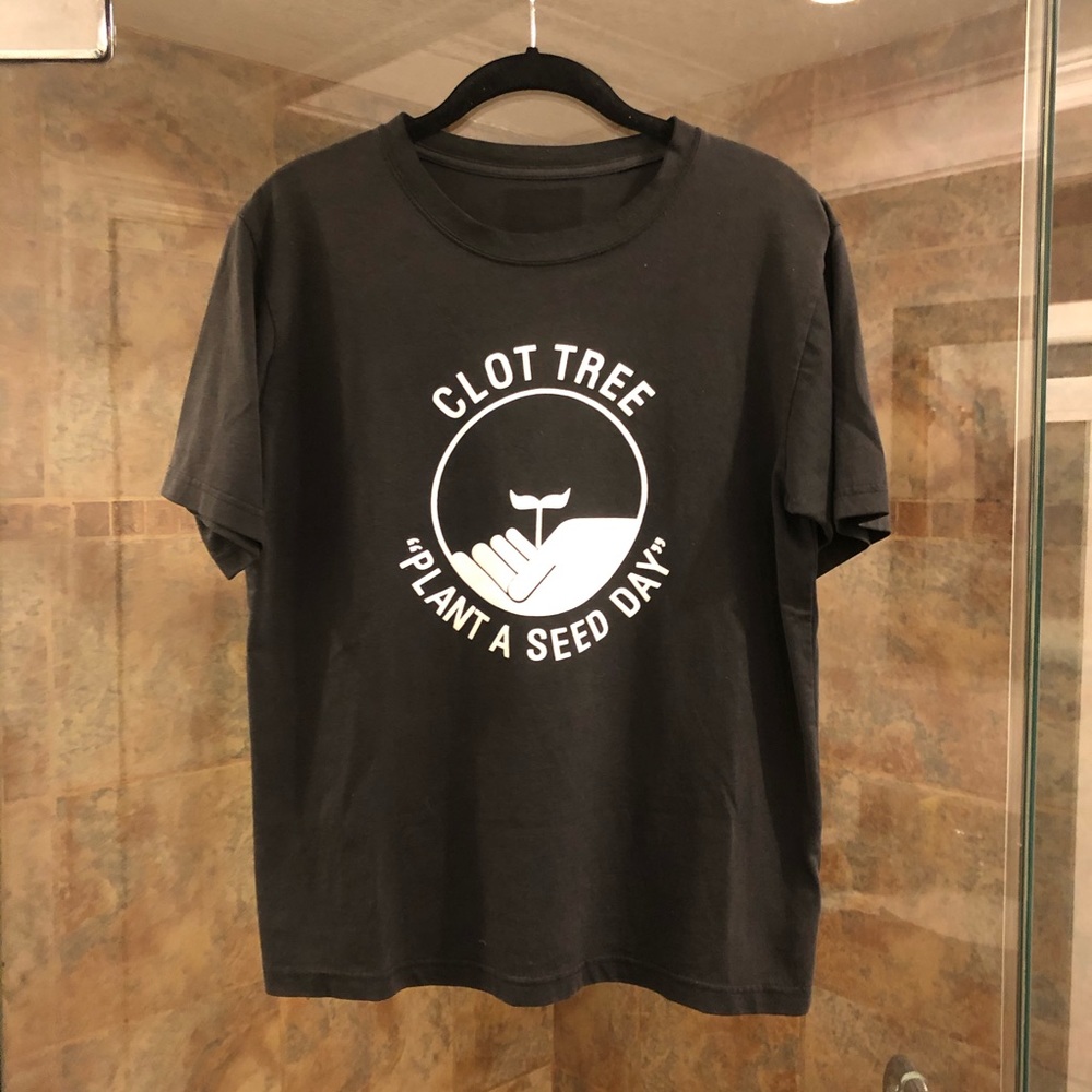 Authentic Clot Edison Chen Plant a Seed Day Tee